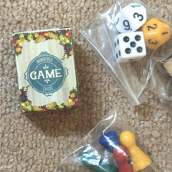 NEW TGTB The Good and the Beautiful math manipulatives dice cards markers - Picture 12 of 16
